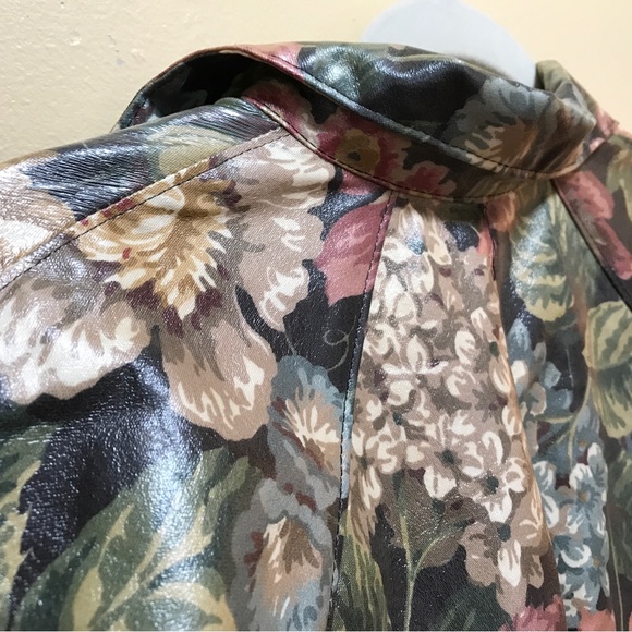 Nordic House Designs cotton Floral Trench Coat (XL) - Picture 8 of 9